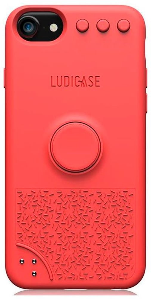 iPhone 8+, LUDICASE rot Smartphone Hülle ITSKINS 785300141097 Bild Nr. 1