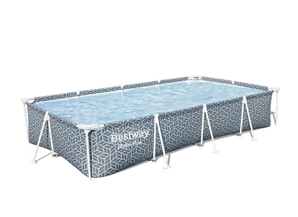 Set piscina fuori terra Steel Pro rettangolare 3,66 m x 2,01 m x 66 Piscina Bestway 669700106181 N. figura 1
