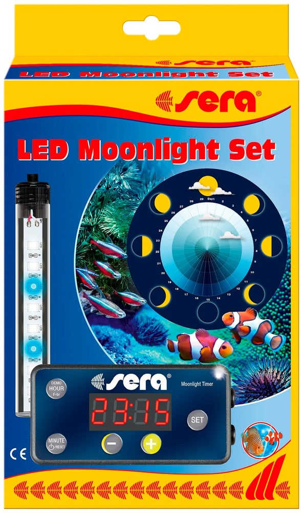 Lampe d'aquarium LED Moonlight Set, 180 mm Technique d'aquariophilie sera 785302400667 Photo no. 1