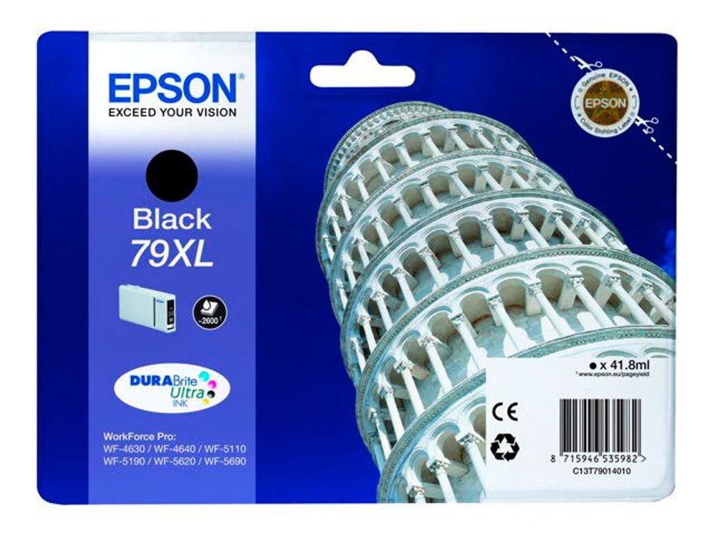 79XL  schwarz Tintenpatrone Epson 785300124973 Bild Nr. 1