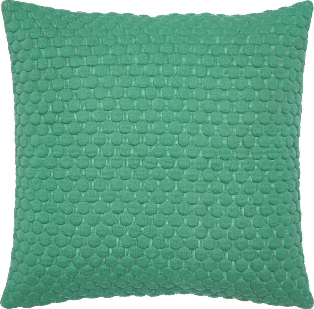 NELE Coussin décoratif 450792140960 Couleur Vert Dimensions L: 50.0 cm x H: 50.0 cm Photo no. 1