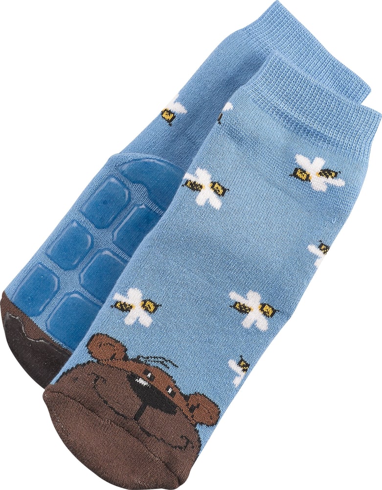 Bear Antirutschsocken Socken ABS Socks 497165723041 Grösse 23-26 Farbe Hellblau Bild-Nr. 1