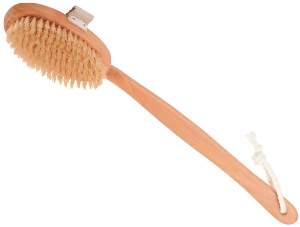 Brosse de bain manche courbé avec poils de sanglier Brosse de bain Croll & Denecke 676164600000 Photo no. 1