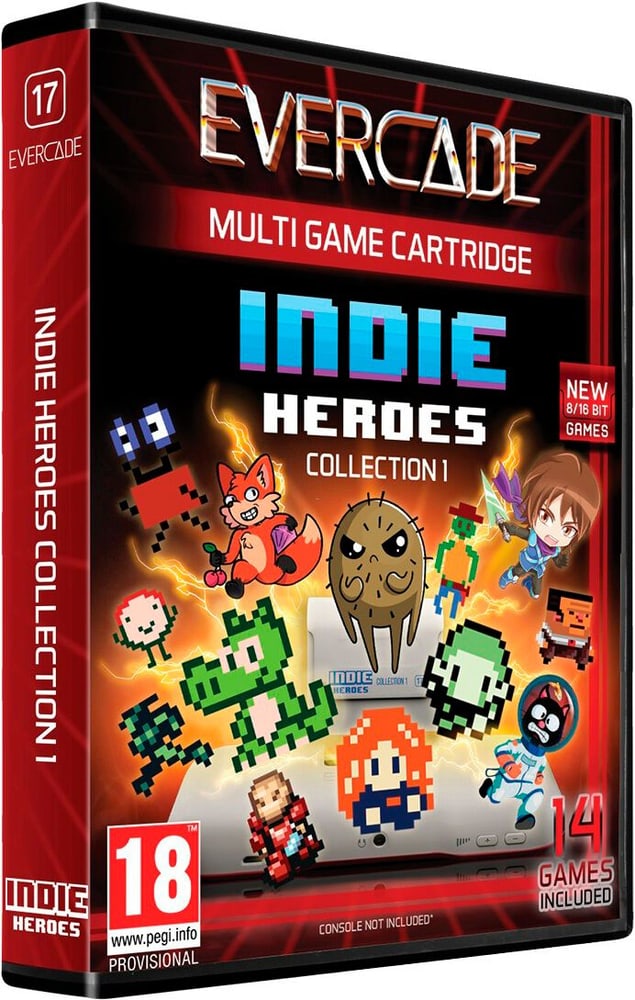 Evercade 17 - Indie Heroes Collection 1 Game (Box) 785300160422 Bild Nr. 1