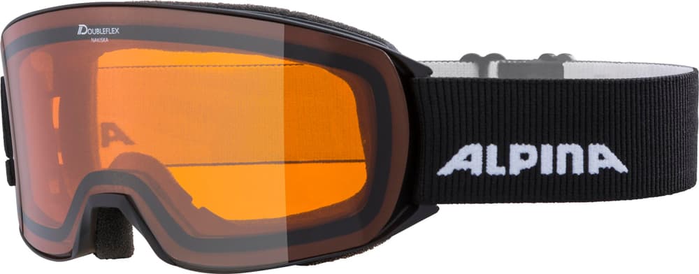 NAKISKA DH Masque de ski Alpina 494998500120 Taille One Size Couleur noir Photo no. 1