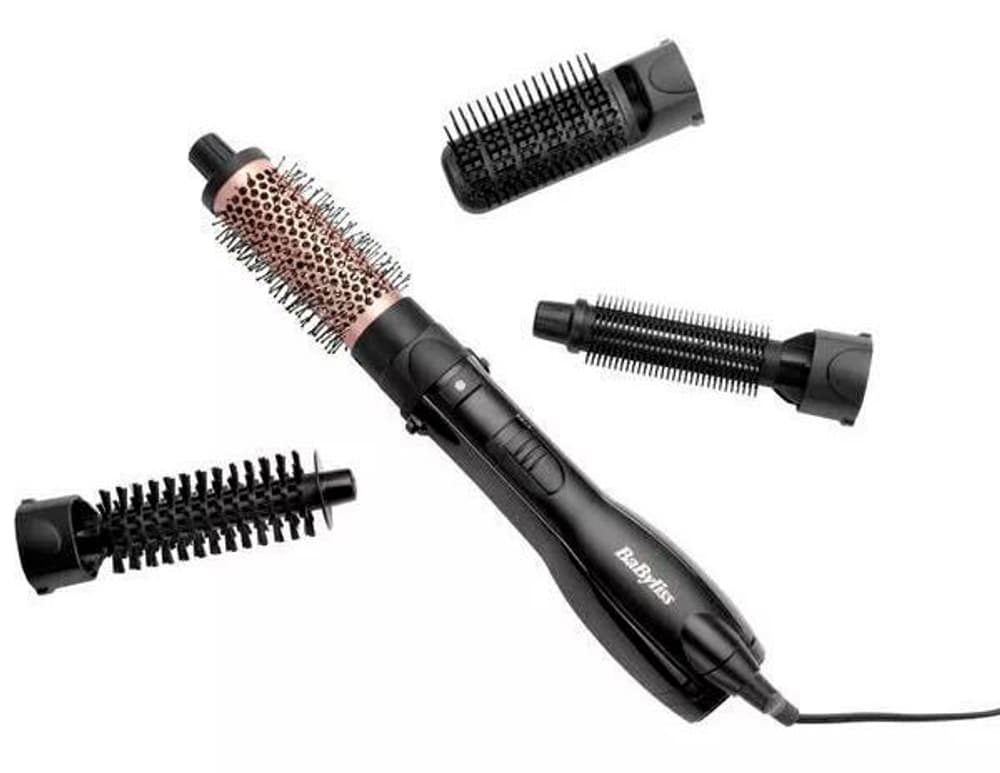 AS122CHE Smooth Finish 1200 Noir Brosse à air chaud BaByliss 785302416232 Photo no. 1