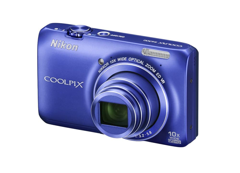 Nikon Coolpix S6300 blau Kompaktkamera 95110003047213 Bild Nr. 1