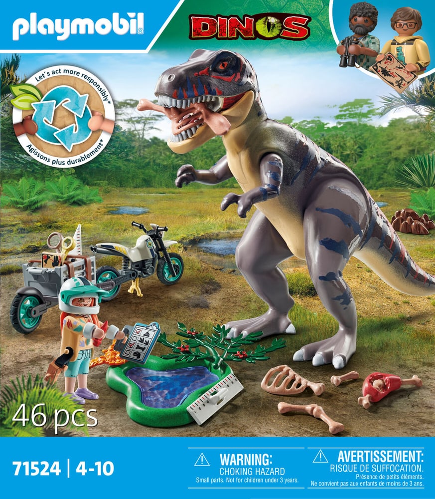 Dinos 71524 T-Rex-Spurensuche PLAYMOBIL® 741922700000 Bild Nr. 1
