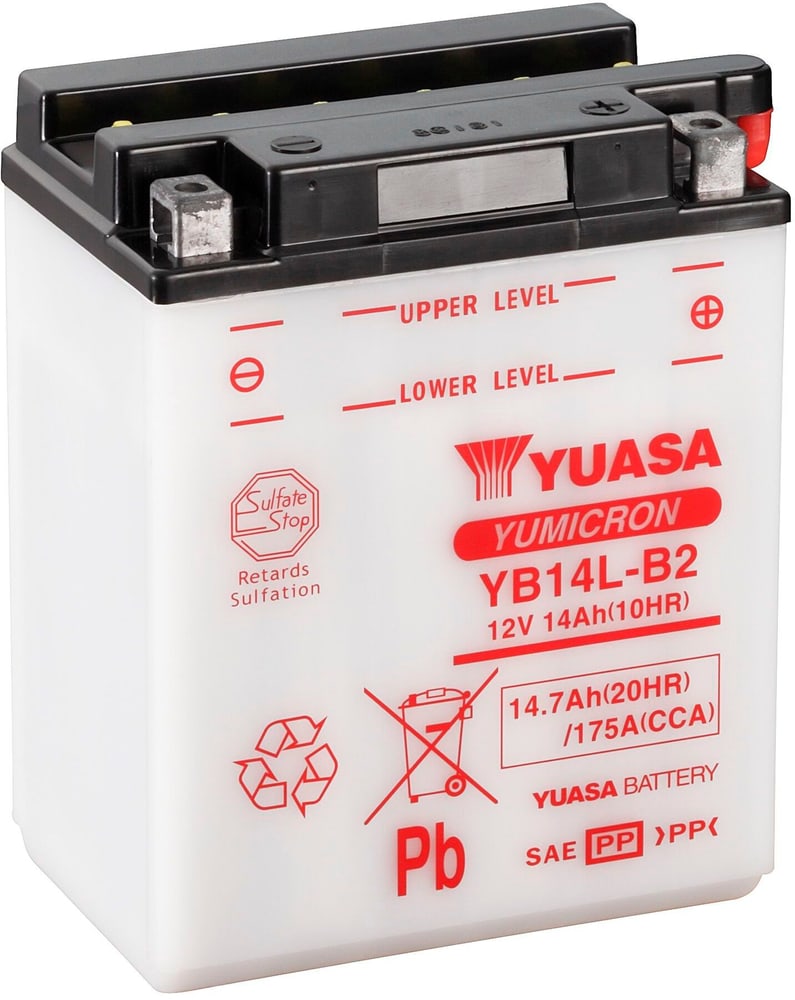 Batterie Yumicron 12V/14.7Ah/175A Batterie moto 621218400000 Photo no. 1