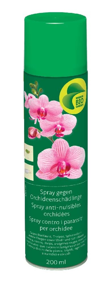 Spray gegen Orchideenschädlinge, 200 ml Insektizid Migros Bio Garden 658414800000 Bild Nr. 1