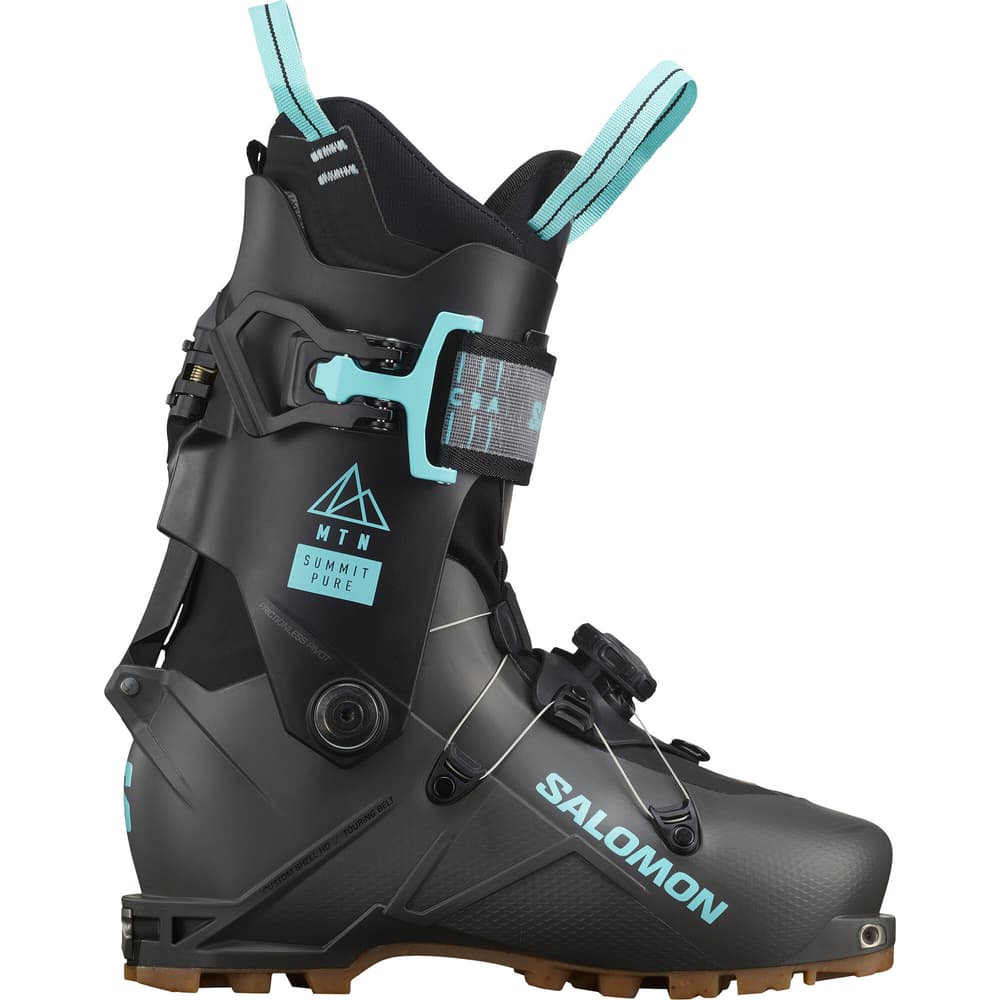MTN Summit Pure Chaussures de ski de randonée Salomon 462614324586 Taille 24.5 Couleur antracite Photo no. 1