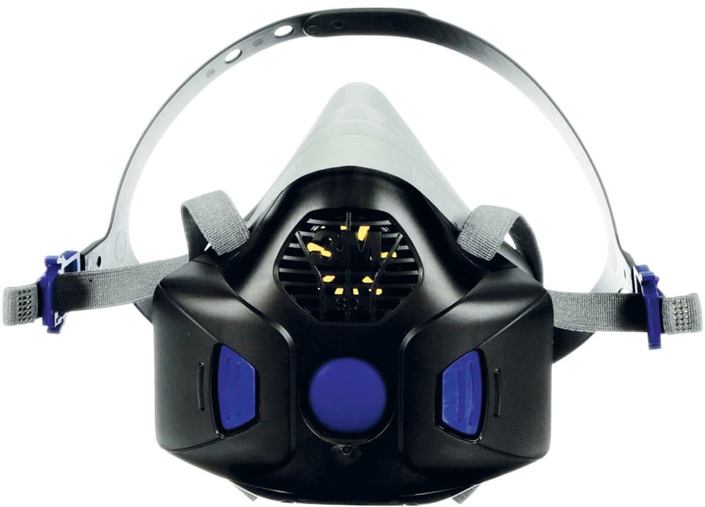 Demi-masque avec membrane phonique HF-802SD Secure Click Masque de protection respiratoire 3M 602910100000 Photo no. 1