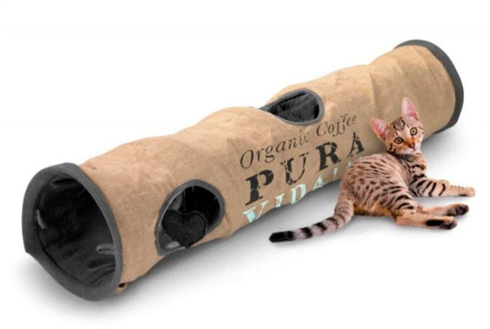 Tunnel di gioco per gatti Giocattoli per gatti Ebi 785300192735 N. figura 1