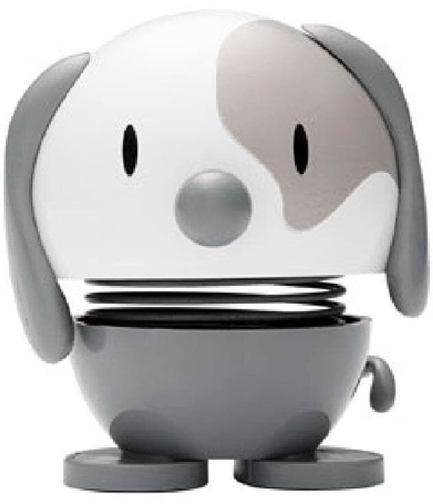 Bumble Dog S 6,9 cm, grigio/bianco Présentoir, Aufsteller Hoptimist 785302424667 N. figura 1