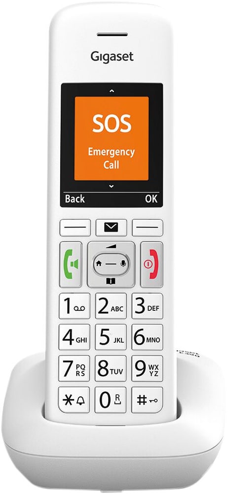 Gigaset E390 blanc Téléphone fixe – acheter chez