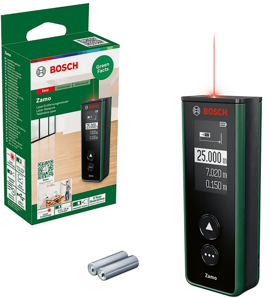 Zamo IV Laser-Entfernungsmesser Bosch 617186100000 Bild Nr. 1