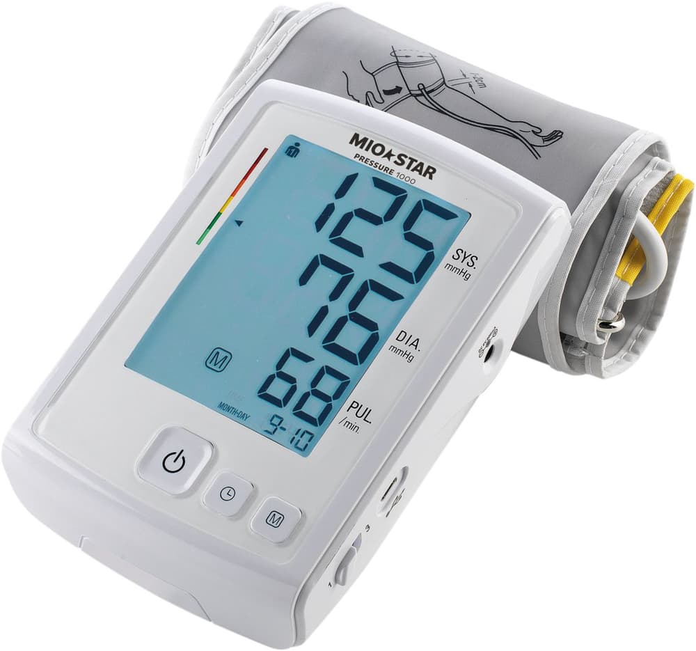 Blutdruckmessgerät Pressure Monitor  1000 Blutdruckmessgerät Mio Star 717963100000 Bild Nr. 1