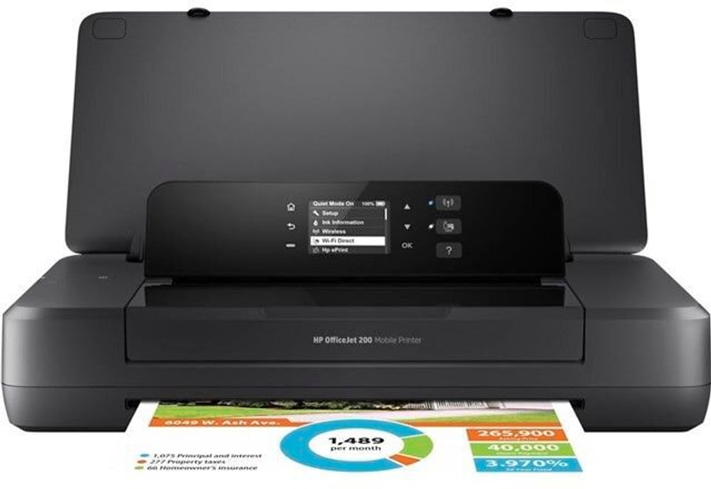 OfficeJet 200 Mobile Printer Stampante HP 785302423186 N. figura 1