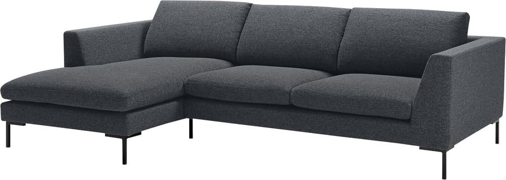 NEWTON Ecksofa NEWTON Ecksofa 405898350148 Grösse B: 250.0 cm x T: 155.0 cm x H: 80.0 cm Farbe Dunkelblau Bild Nr. 1