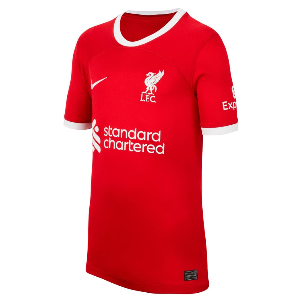 Liverpool FC 2023/24 Stadium Home Maillot de football Nike 469348014030 Taille 140 Couleur rouge Photo no. 1
