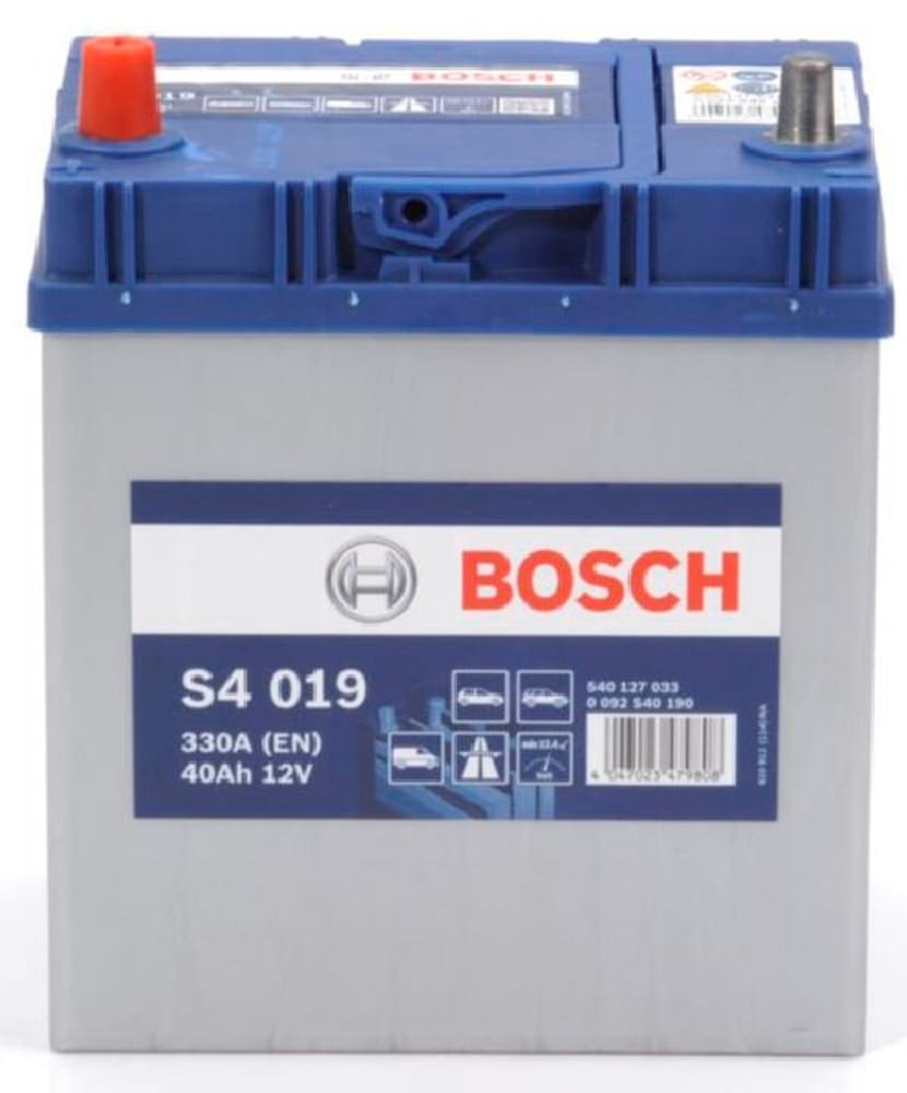 Batteria 12V/40Ah/330A Batteria per auto Bosch 621104200000 N. figura 1