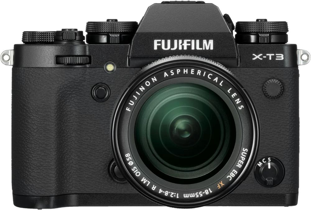 X-T3 Black Kit XF 18-55mm Systemkamera Kit FUJIFILM 78530014022718 Bild Nr. 1
