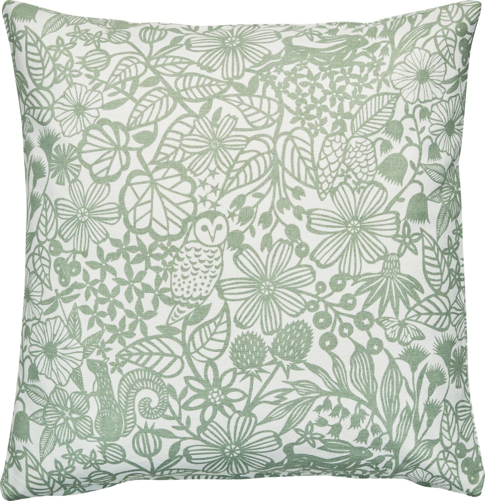 ANDRIN Coussin décoratif 450919040960 Couleur Vert Dimensions L: 50.0 cm x H: 50.0 cm Photo no. 1