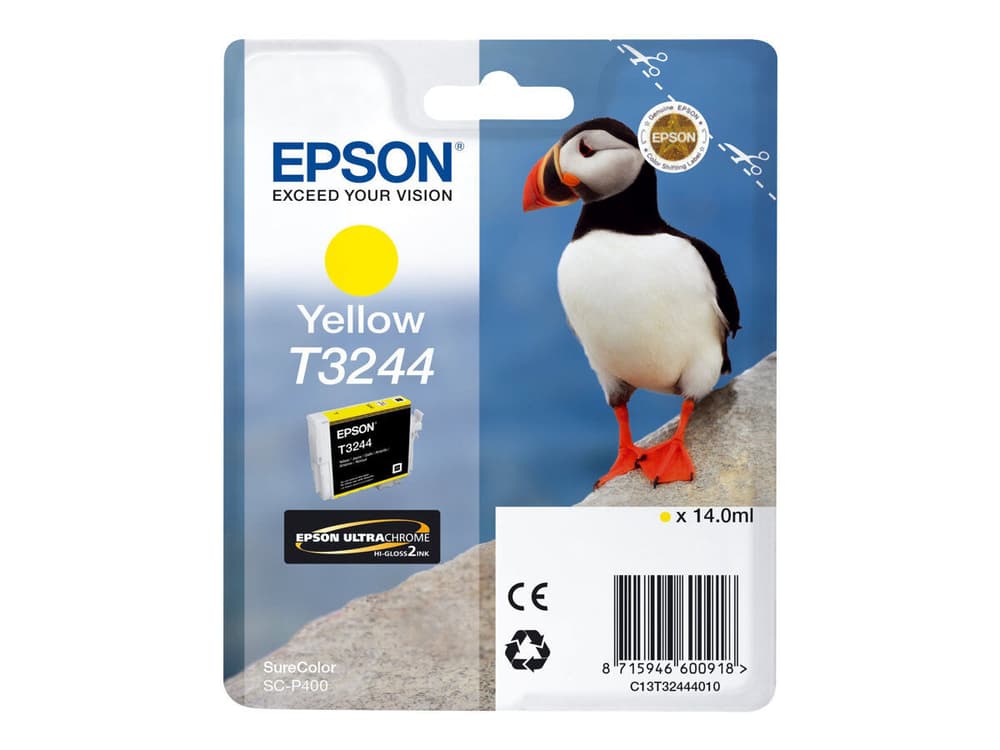 T3244 Yellow Cartuccia d'inchiostro Epson 785302431339 N. figura 1