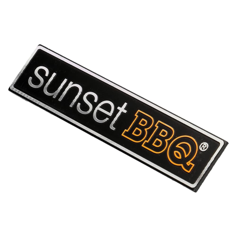 Plaquette avec logo Sunset BBQ 9000025755 Photo n°. 1