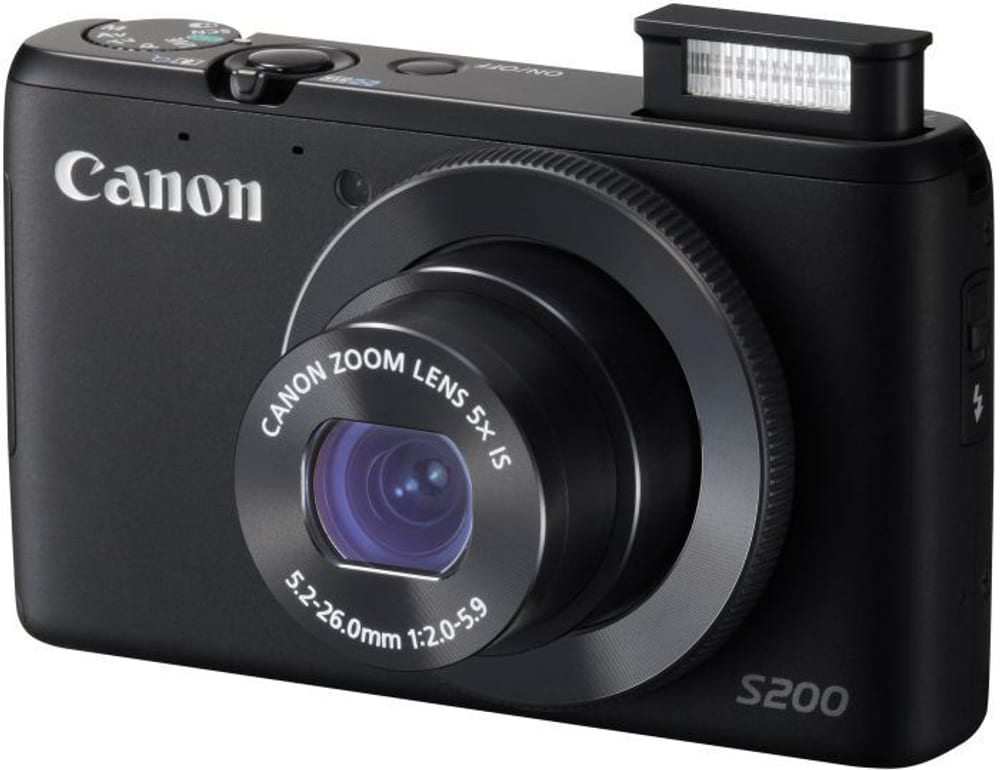 Canon Powershot S200 Kompaktkamera schwa Canon 95110005860414 Bild Nr. 1