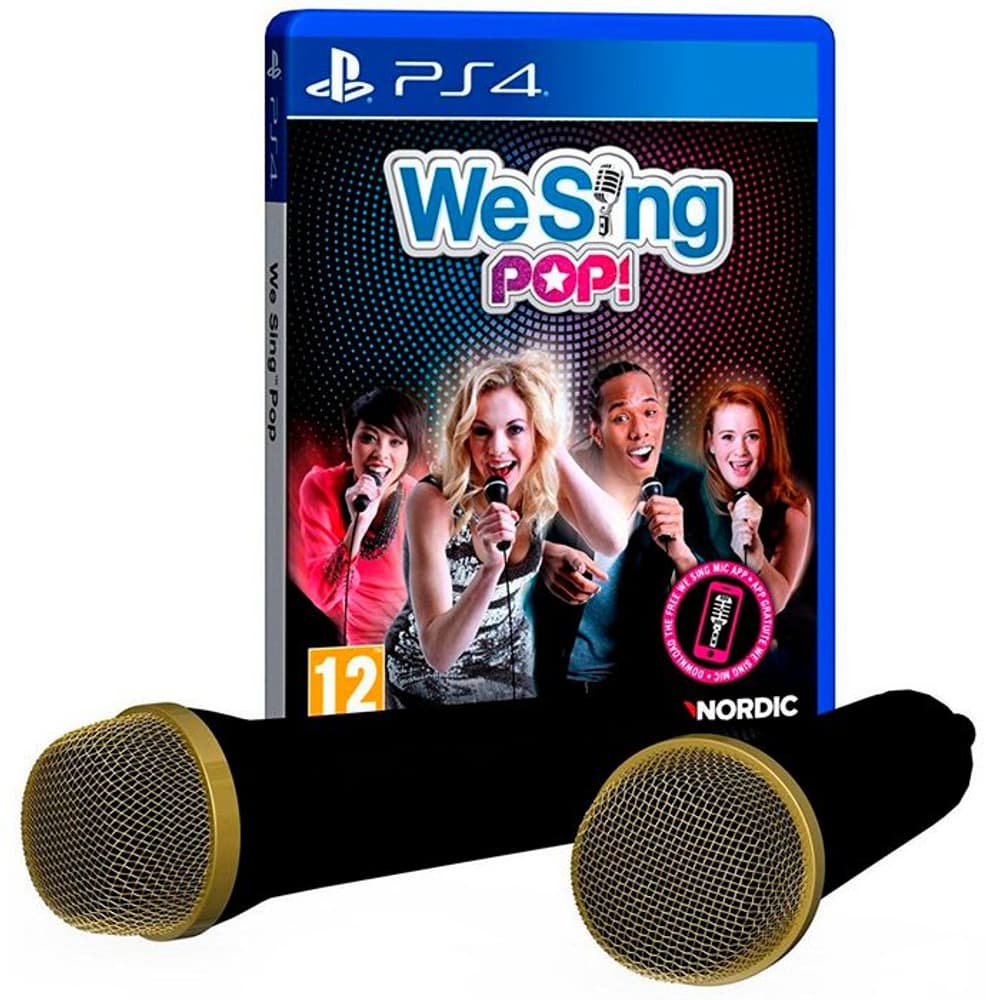 PS4 - We Sing Pop! incl. 2 Micros F Game (Box) 78530013083117 No. figura 1