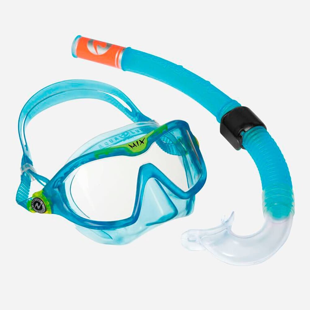 Combo Mix Set da snorkeling Aqua Lung Sport 464760099941 Taglie one size Colore blu chiaro N. figura 1