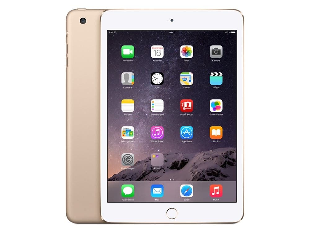 L-iPadMini3WiFi16GBgol Apple 79783950000014 Bild Nr. 1
