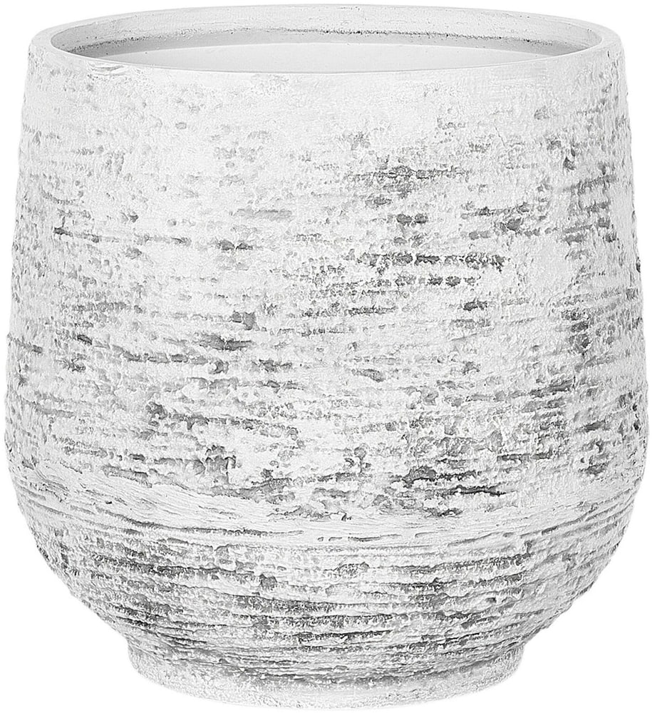 Vaso per piante grigio pietra 32 cm DIONI Vaso per fiori Beliani 676112800000 N. figura 1