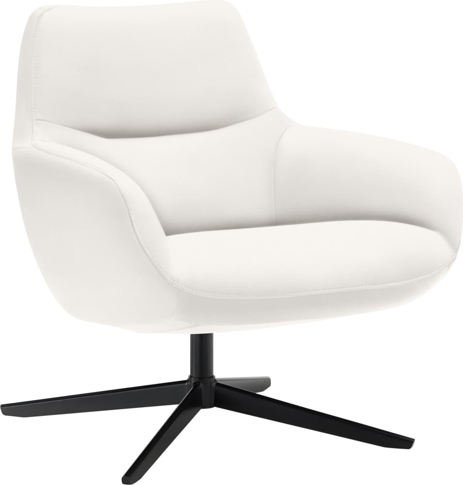 JARLEE Fauteuil JARLEE Fauteuil 403901207011 Dimensions L: 70.0 cm x P: 76.0 cm x H: 82.0 cm Couleur Écru Photo no. 1