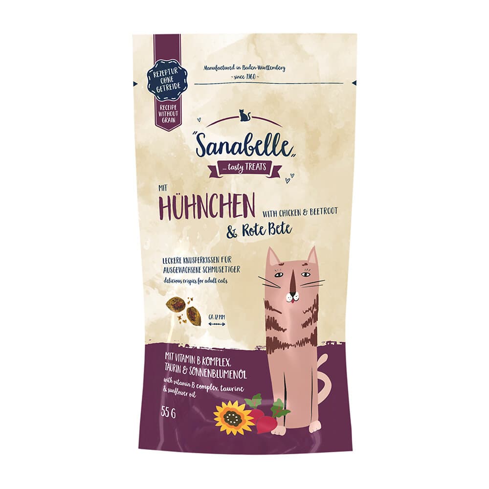 Barbabietole di pollo, 55 g Prelibatezze per cani Sanabelle 658527000000 N. figura 1