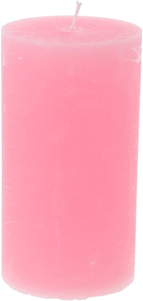Candela cilindria rustico Candela Balthasar 656207100004 Colore Rosa Dimensioni ø: 7.0 cm x A: 13.0 cm N. figura 1