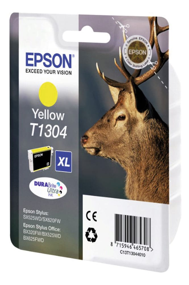 T1304 / T13044012 Yellow Cartuccia d'inchiostro Epson 797520700000 N. figura 1