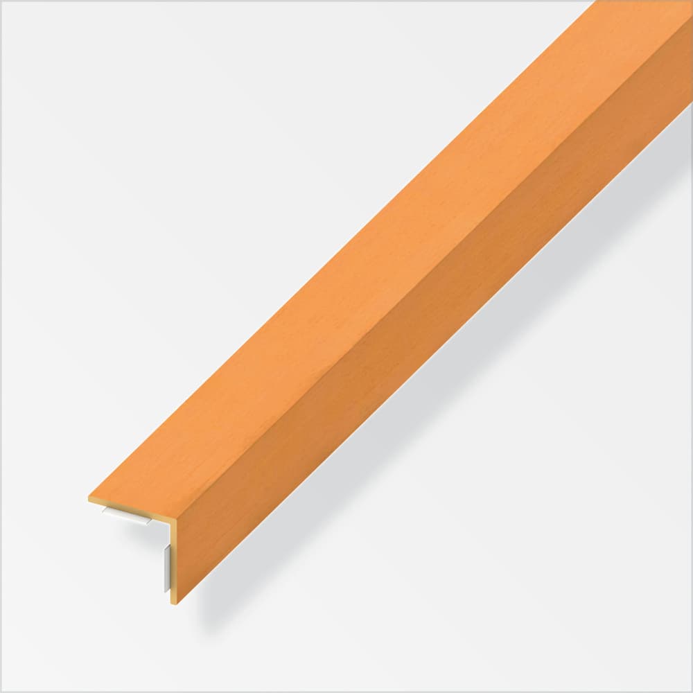 Winkel-Profil gleichschenklig 1 x 20 x 20 mm PVC buche 1 m sk Winkelprofil alfer 605140800000 Bild Nr. 1