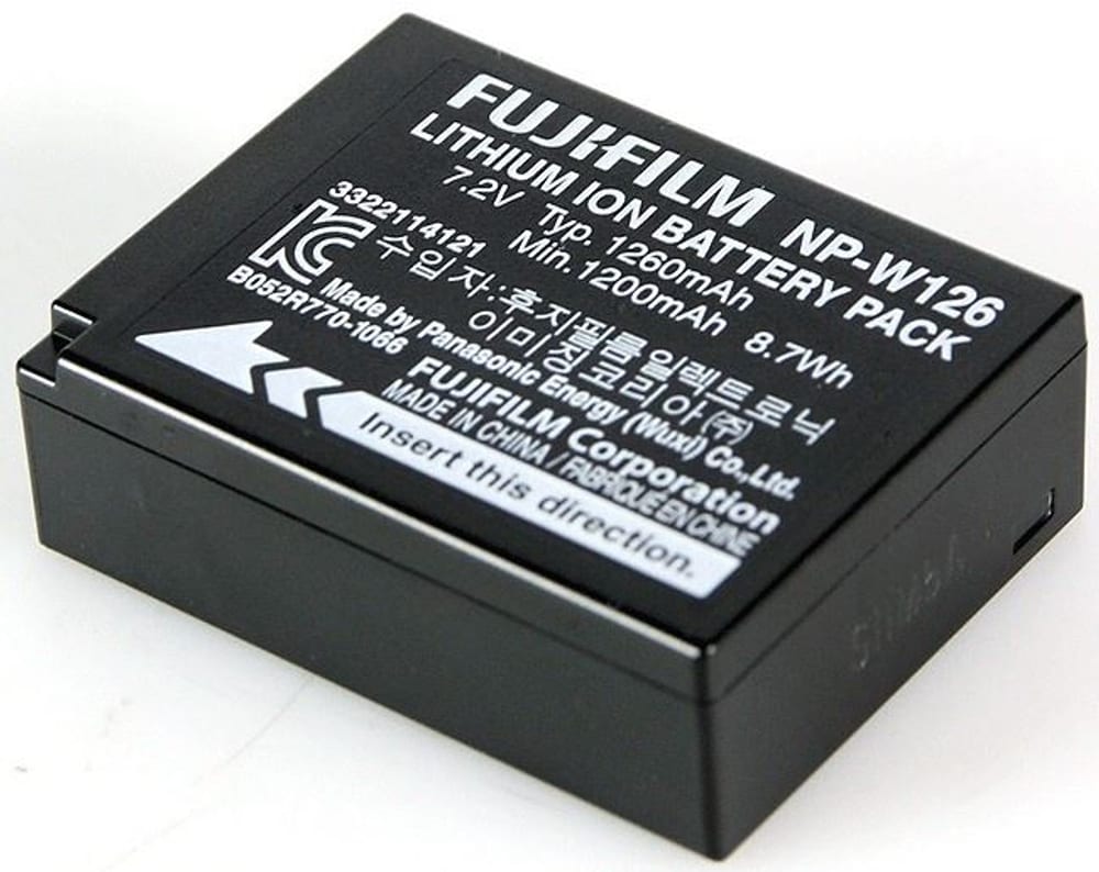 Batterie Li-ion 7.2V 1260mAh NP-W126 FUJIFILM 9000019413 Photo n°. 1