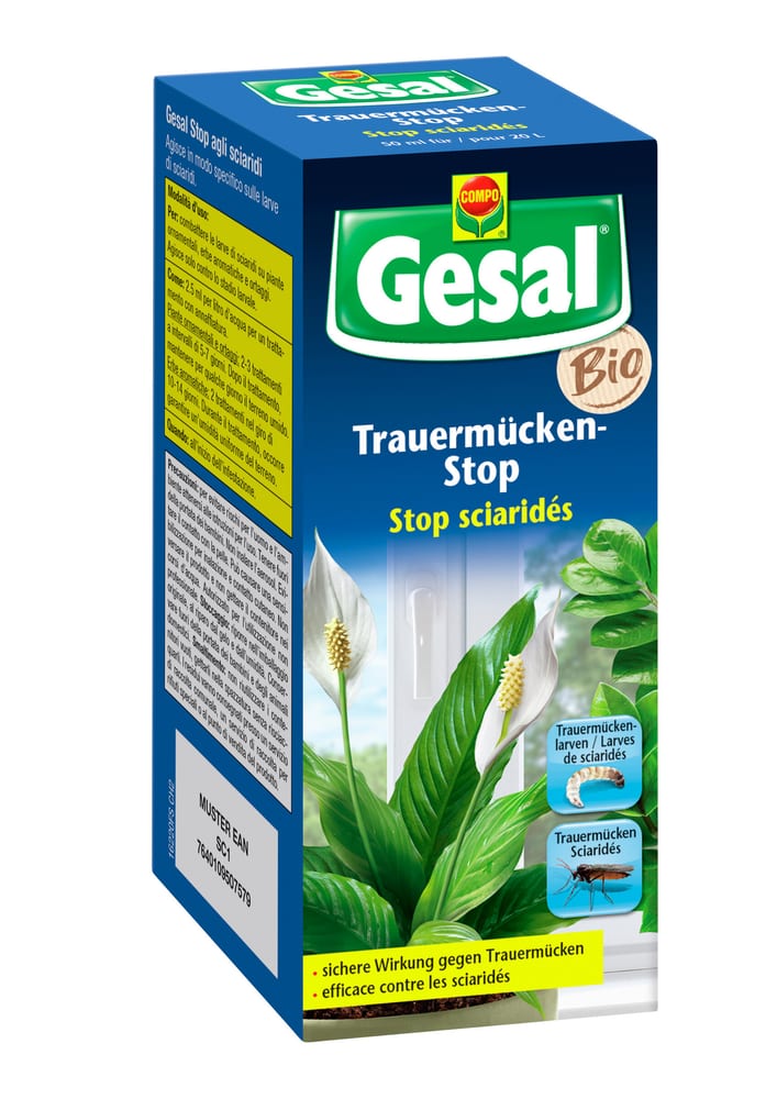 Stop sciaridés, 50 ml Insecticide Compo Gesal 658513400000 Photo no. 1