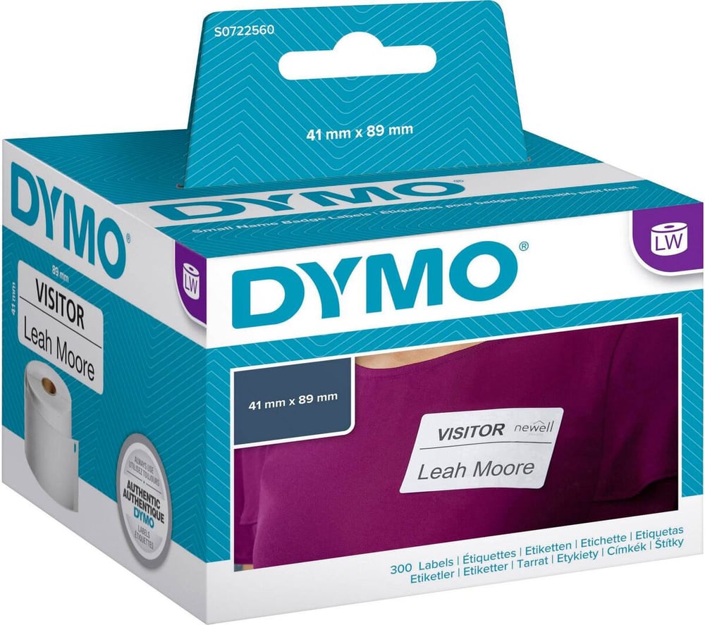 Thermo Direct 41 x 89 mm Étiquette Dymo 785302404232 Photo no. 1