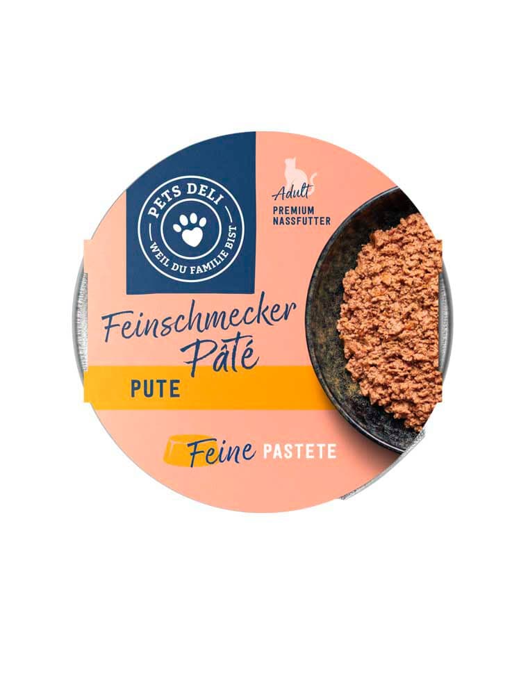 Alimento umido Feinschmecker Pâté tacchino, 0.085 kg Cibo umido Pets Deli 658334100000 N. figura 1
