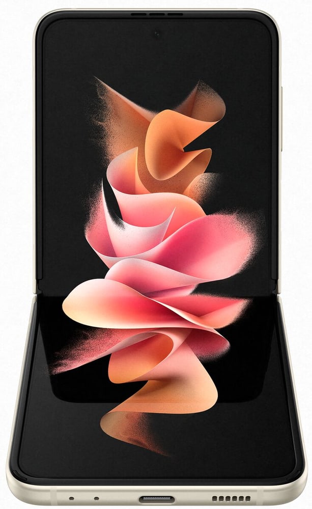 Galaxy Z Flip3 5G 128 GB Cream Smartphone Samsung 79467370000021 Bild Nr. 1