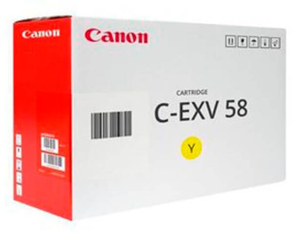 C-EXV 58 Yellow Toner Canon 785302431962 Photo no. 1