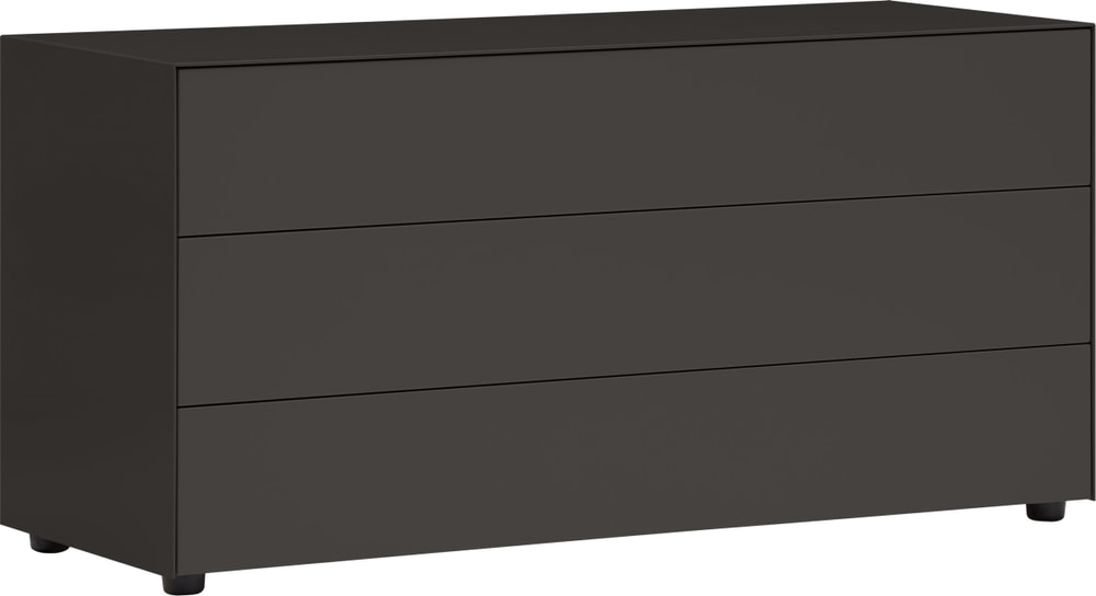 LUX Cassettone 400836200084 Dimensioni L: 120.0 cm x P: 46.0 cm x A: 56.0 cm Colore Antracite N. figura 1