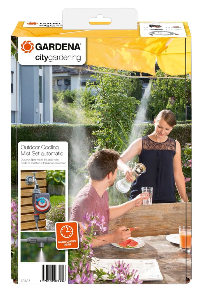 city gardening Kit di nebulizzazione da esterno automatic Sistema d`irrigazione Gardena 63058910000020 No. figura 1