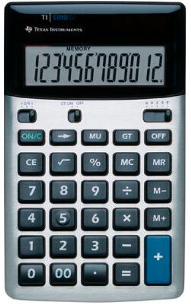 Grundrechner TI5018SV 12-stellig Taschenrechner Texas Instruments 785300151422 Bild Nr. 1