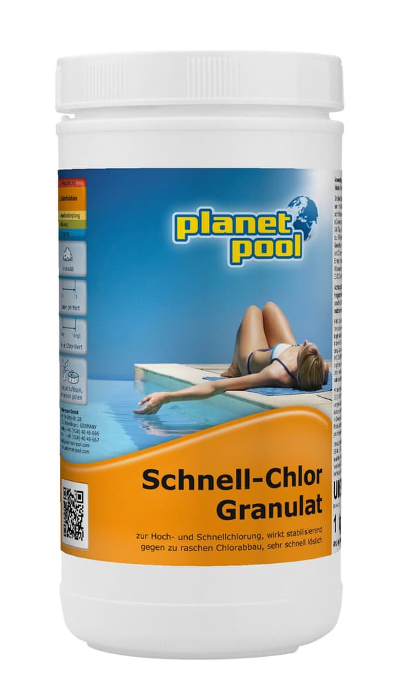 Schnell-Chlor-Granulat Desinfektion Chlor Planet Pool 647066200000 Bild Nr. 1