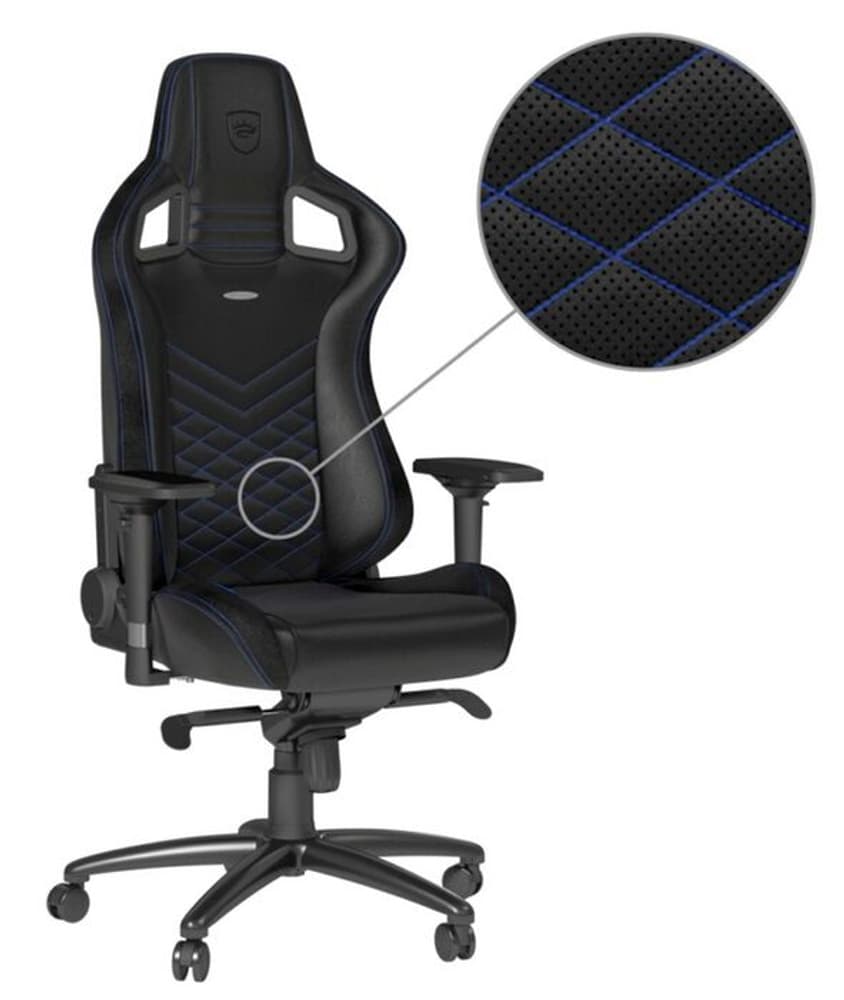 EPIC - black/blue Chaise de gaming Noble Chairs 785302416019 Photo no. 1